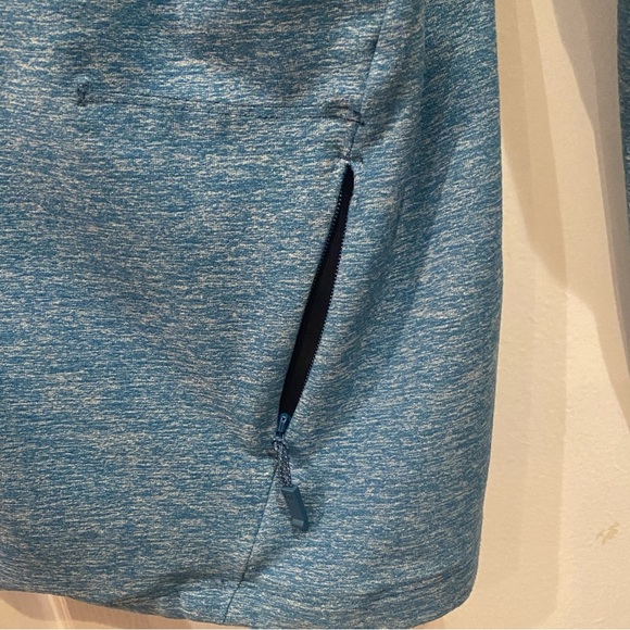 Lululemon Surge Warm 1/2 Zip size M heathered blue - Picture 5 of 7